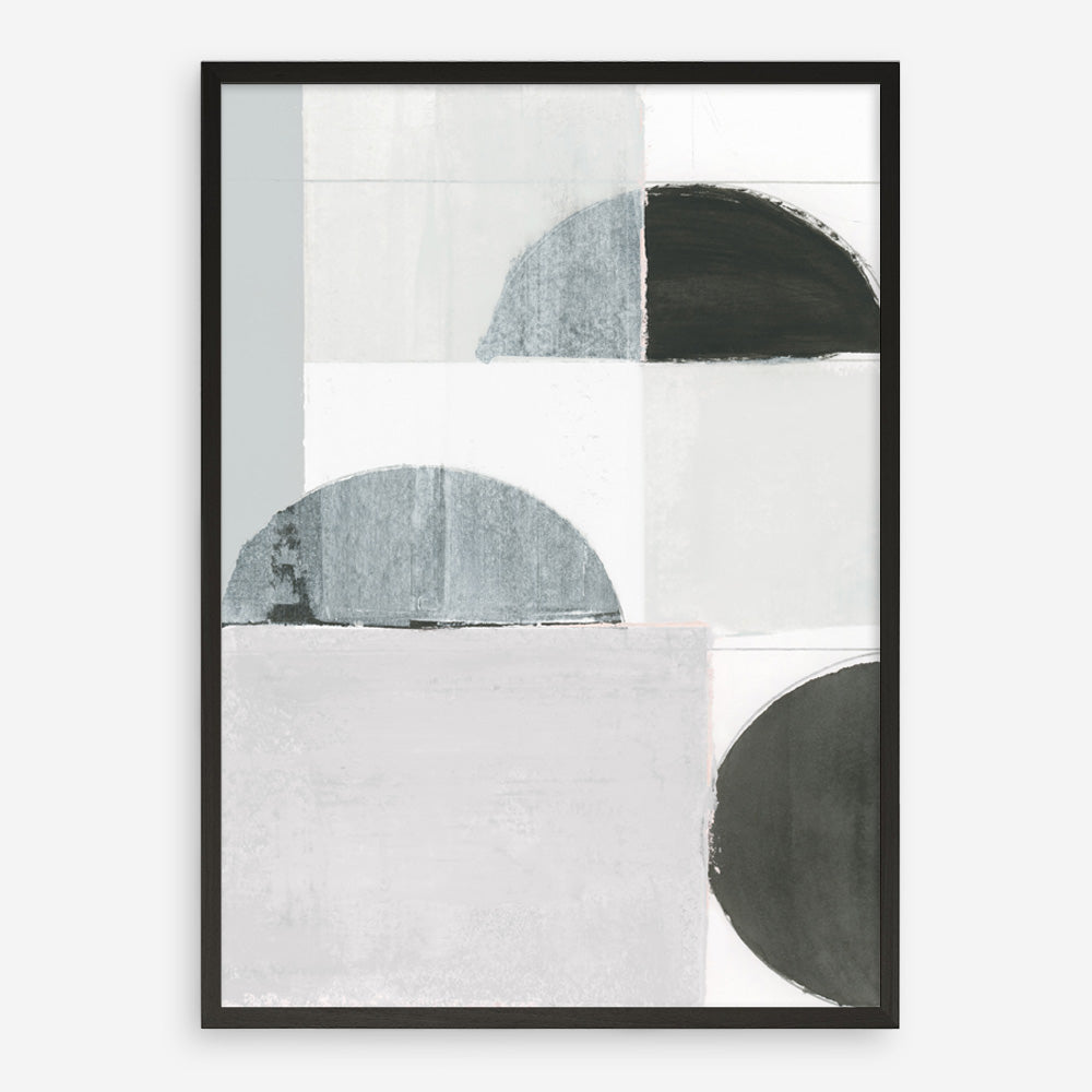 Shop Shape Parade I Art Print a painted abstract themed wall art print from The Print Emporium wall artwork collection - Buy Australian made fine art painting style poster and framed prints for the home and your interior decor room, TPE-PC-WZ573-AP
