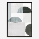 Shop Shape Parade I Art Print a painted abstract themed wall art print from The Print Emporium wall artwork collection - Buy Australian made fine art painting style poster and framed prints for the home and your interior decor room, TPE-PC-WZ573-AP