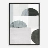 Shop Shape Parade I Art Print a painted abstract themed wall art print from The Print Emporium wall artwork collection - Buy Australian made fine art painting style poster and framed prints for the home and your interior decor room, TPE-PC-WZ573-AP