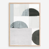 Shop Shape Parade I Art Print a painted abstract themed wall art print from The Print Emporium wall artwork collection - Buy Australian made fine art painting style poster and framed prints for the home and your interior decor room, TPE-PC-WZ573-AP