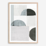 Shop Shape Parade I Art Print a painted abstract themed wall art print from The Print Emporium wall artwork collection - Buy Australian made fine art painting style poster and framed prints for the home and your interior decor room, TPE-PC-WZ573-AP