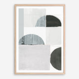 Shop Shape Parade I Art Print a painted abstract themed wall art print from The Print Emporium wall artwork collection - Buy Australian made fine art painting style poster and framed prints for the home and your interior decor room, TPE-PC-WZ573-AP