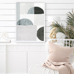 Shop Shape Parade I Art Print a painted abstract themed wall art print from The Print Emporium wall artwork collection - Buy Australian made fine art painting style poster and framed prints for the home and your interior decor room, TPE-PC-WZ573-AP