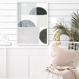 Shop Shape Parade I Art Print a painted abstract themed wall art print from The Print Emporium wall artwork collection - Buy Australian made fine art painting style poster and framed prints for the home and your interior decor room, TPE-PC-WZ573-AP