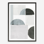 Shop Shape Parade I Art Print a painted abstract themed wall art print from The Print Emporium wall artwork collection - Buy Australian made fine art painting style poster and framed prints for the home and your interior decor room, TPE-PC-WZ573-AP