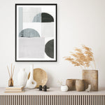 Shop Shape Parade I Art Print a painted abstract themed wall art print from The Print Emporium wall artwork collection - Buy Australian made fine art painting style poster and framed prints for the home and your interior decor room, TPE-PC-WZ573-AP