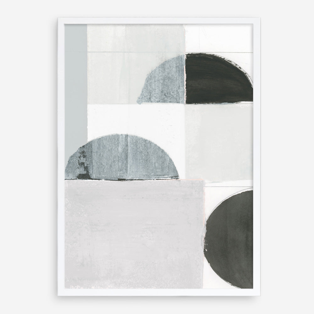 Shop Shape Parade I Art Print a painted abstract themed wall art print from The Print Emporium wall artwork collection - Buy Australian made fine art painting style poster and framed prints for the home and your interior decor room, TPE-PC-WZ573-AP