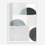 Shop Shape Parade I Art Print a painted abstract themed wall art print from The Print Emporium wall artwork collection - Buy Australian made fine art painting style poster and framed prints for the home and your interior decor room, TPE-PC-WZ573-AP