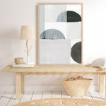 Shop Shape Parade I Art Print a painted abstract themed wall art print from The Print Emporium wall artwork collection - Buy Australian made fine art painting style poster and framed prints for the home and your interior decor room, TPE-PC-WZ573-AP