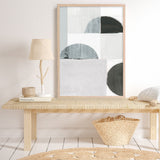 Shop Shape Parade I Art Print a painted abstract themed wall art print from The Print Emporium wall artwork collection - Buy Australian made fine art painting style poster and framed prints for the home and your interior decor room, TPE-PC-WZ573-AP