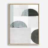 Shop Shape Parade I Canvas Print a painted abstract themed framed canvas wall art print from The Print Emporium artwork collection - Buy Australian made fine art painting style stretched canvas prints for the home and your interior decor space, TPE-PC-WZ573-CA-35X46-NF