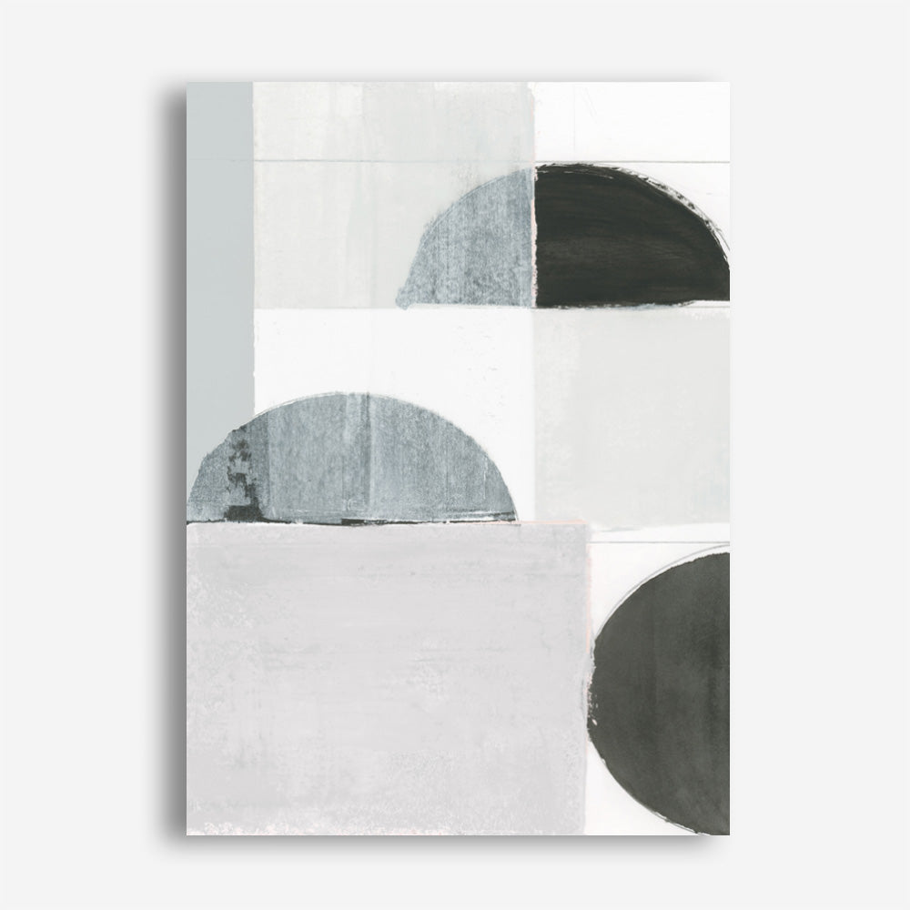 Shop Shape Parade I Canvas Print a painted abstract themed framed canvas wall art print from The Print Emporium artwork collection - Buy Australian made fine art painting style stretched canvas prints for the home and your interior decor space, TPE-PC-WZ573-CA-35X46-NF