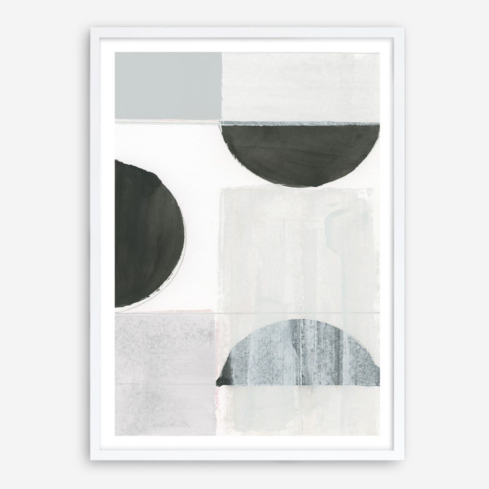 Shop Shape Parade II Art Print a painted abstract themed wall art print from The Print Emporium wall artwork collection - Buy Australian made fine art painting style poster and framed prints for the home and your interior decor room, TPE-PC-WZ574-AP
