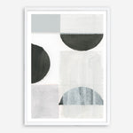 Shop Shape Parade II Art Print a painted abstract themed wall art print from The Print Emporium wall artwork collection - Buy Australian made fine art painting style poster and framed prints for the home and your interior decor room, TPE-PC-WZ574-AP