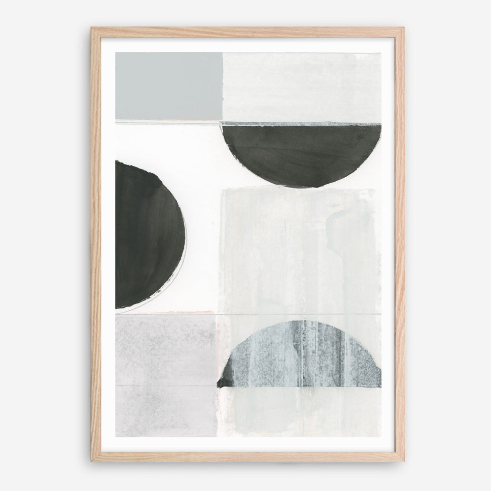 Shop Shape Parade II Art Print a painted abstract themed wall art print from The Print Emporium wall artwork collection - Buy Australian made fine art painting style poster and framed prints for the home and your interior decor room, TPE-PC-WZ574-AP