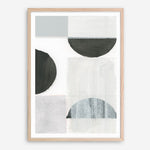 Shop Shape Parade II Art Print a painted abstract themed wall art print from The Print Emporium wall artwork collection - Buy Australian made fine art painting style poster and framed prints for the home and your interior decor room, TPE-PC-WZ574-AP