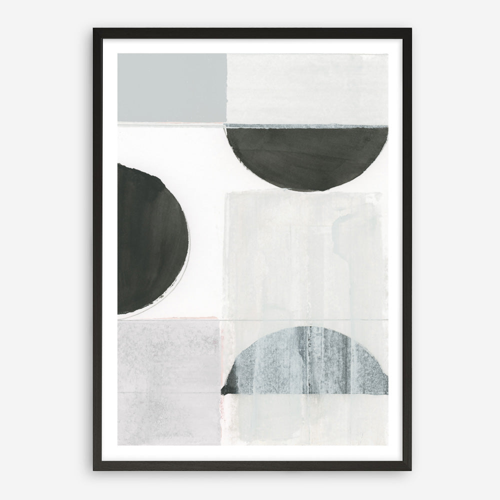 Shop Shape Parade II Art Print a painted abstract themed wall art print from The Print Emporium wall artwork collection - Buy Australian made fine art painting style poster and framed prints for the home and your interior decor room, TPE-PC-WZ574-AP