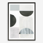 Shop Shape Parade II Art Print a painted abstract themed wall art print from The Print Emporium wall artwork collection - Buy Australian made fine art painting style poster and framed prints for the home and your interior decor room, TPE-PC-WZ574-AP