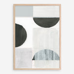 Shop Shape Parade II Art Print a painted abstract themed wall art print from The Print Emporium wall artwork collection - Buy Australian made fine art painting style poster and framed prints for the home and your interior decor room, TPE-PC-WZ574-AP