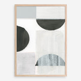 Shop Shape Parade II Art Print a painted abstract themed wall art print from The Print Emporium wall artwork collection - Buy Australian made fine art painting style poster and framed prints for the home and your interior decor room, TPE-PC-WZ574-AP