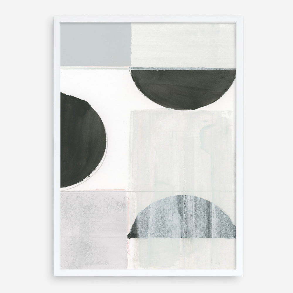 Shop Shape Parade II Art Print a painted abstract themed wall art print from The Print Emporium wall artwork collection - Buy Australian made fine art painting style poster and framed prints for the home and your interior decor room, TPE-PC-WZ574-AP