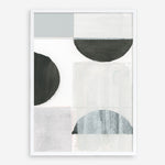 Shop Shape Parade II Art Print a painted abstract themed wall art print from The Print Emporium wall artwork collection - Buy Australian made fine art painting style poster and framed prints for the home and your interior decor room, TPE-PC-WZ574-AP