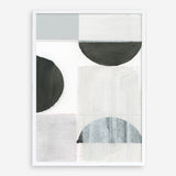 Shop Shape Parade II Art Print a painted abstract themed wall art print from The Print Emporium wall artwork collection - Buy Australian made fine art painting style poster and framed prints for the home and your interior decor room, TPE-PC-WZ574-AP