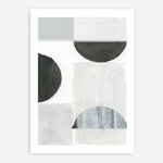 Shop Shape Parade II Art Print a painted abstract themed wall art print from The Print Emporium wall artwork collection - Buy Australian made fine art painting style poster and framed prints for the home and your interior decor room, TPE-PC-WZ574-AP