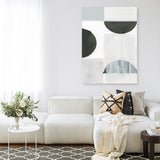 Shop Shape Parade II Canvas Print a painted abstract themed framed canvas wall art print from The Print Emporium artwork collection - Buy Australian made fine art painting style stretched canvas prints for the home and your interior decor space, TPE-PC-WZ574-CA-35X46-NF