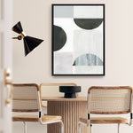 Shop Shape Parade II Canvas Print a painted abstract themed framed canvas wall art print from The Print Emporium artwork collection - Buy Australian made fine art painting style stretched canvas prints for the home and your interior decor space, TPE-PC-WZ574-CA-35X46-NF