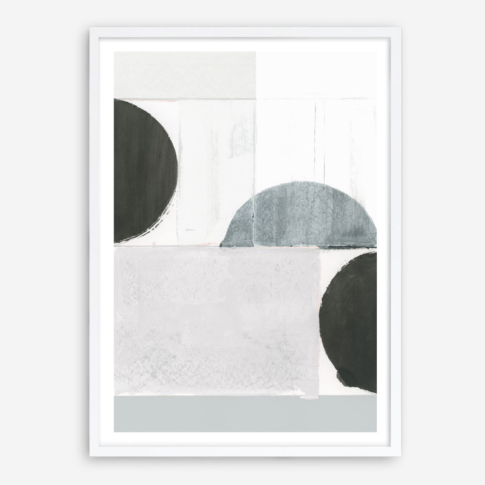 Shop Shape Parade III Art Print a painted abstract themed wall art print from The Print Emporium wall artwork collection - Buy Australian made fine art painting style poster and framed prints for the home and your interior decor room, TPE-PC-WZ575-AP