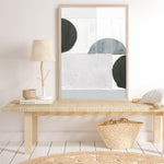 Shop Shape Parade III Art Print a painted abstract themed wall art print from The Print Emporium wall artwork collection - Buy Australian made fine art painting style poster and framed prints for the home and your interior decor room, TPE-PC-WZ575-AP