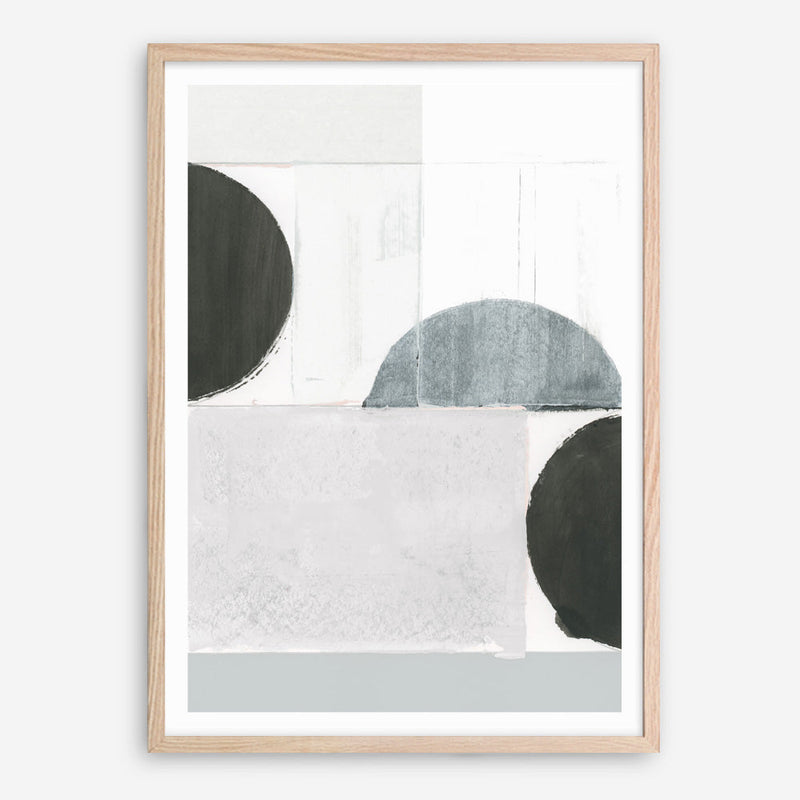 Shop Shape Parade III Art Print a painted abstract themed wall art print from The Print Emporium wall artwork collection - Buy Australian made fine art painting style poster and framed prints for the home and your interior decor room, TPE-PC-WZ575-AP