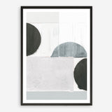 Shop Shape Parade III Art Print a painted abstract themed wall art print from The Print Emporium wall artwork collection - Buy Australian made fine art painting style poster and framed prints for the home and your interior decor room, TPE-PC-WZ575-AP
