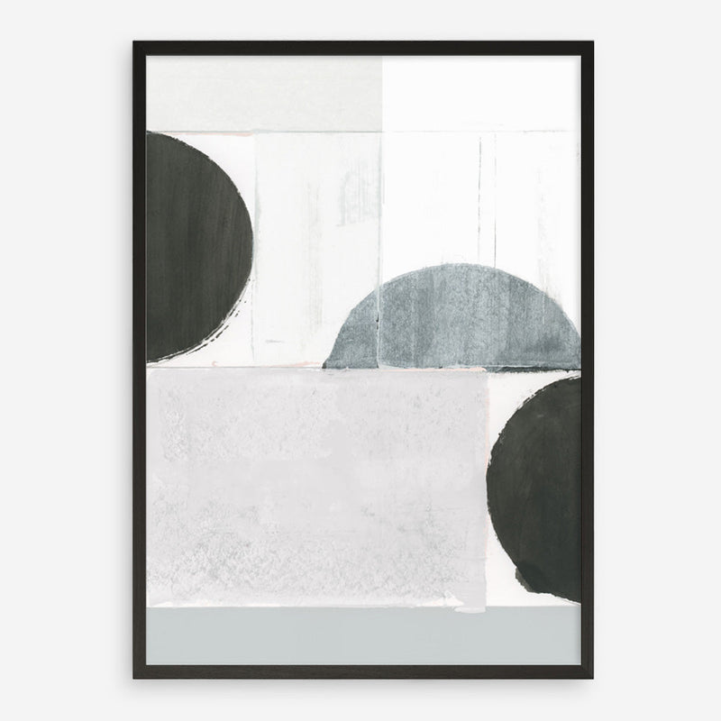 Shop Shape Parade III Art Print a painted abstract themed wall art print from The Print Emporium wall artwork collection - Buy Australian made fine art painting style poster and framed prints for the home and your interior decor room, TPE-PC-WZ575-AP