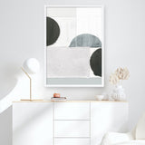 Shop Shape Parade III Art Print a painted abstract themed wall art print from The Print Emporium wall artwork collection - Buy Australian made fine art painting style poster and framed prints for the home and your interior decor room, TPE-PC-WZ575-AP