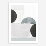 Shop Shape Parade III Art Print a painted abstract themed wall art print from The Print Emporium wall artwork collection - Buy Australian made fine art painting style poster and framed prints for the home and your interior decor room, TPE-PC-WZ575-AP