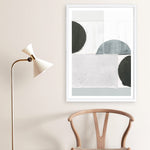 Shop Shape Parade III Art Print a painted abstract themed wall art print from The Print Emporium wall artwork collection - Buy Australian made fine art painting style poster and framed prints for the home and your interior decor room, TPE-PC-WZ575-AP