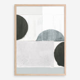 Shop Shape Parade III Art Print a painted abstract themed wall art print from The Print Emporium wall artwork collection - Buy Australian made fine art painting style poster and framed prints for the home and your interior decor room, TPE-PC-WZ575-AP