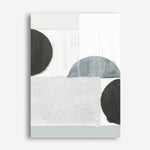 Shop Shape Parade III Canvas Print a painted abstract themed framed canvas wall art print from The Print Emporium artwork collection - Buy Australian made fine art painting style stretched canvas prints for the home and your interior decor space, TPE-PC-WZ575-CA-35X46-NF