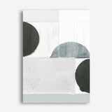 Shop Shape Parade III Canvas Print a painted abstract themed framed canvas wall art print from The Print Emporium artwork collection - Buy Australian made fine art painting style stretched canvas prints for the home and your interior decor space, TPE-PC-WZ575-CA-35X46-NF