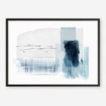Shop Sheets of Blue I Art Print a painted abstract themed wall art print from The Print Emporium wall artwork collection - Buy Australian made fine art painting style poster and framed prints for the home and your interior decor room, TPE-PC-PI500-AP