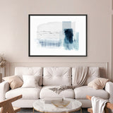 Shop Sheets of Blue I Art Print a painted abstract themed wall art print from The Print Emporium wall artwork collection - Buy Australian made fine art painting style poster and framed prints for the home and your interior decor room, TPE-PC-PI500-AP