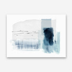 Shop Sheets of Blue I Canvas Print a painted abstract themed framed canvas wall art print from The Print Emporium artwork collection - Buy Australian made fine art painting style stretched canvas prints for the home and your interior decor space, TPE-PC-PI500-CA-35X46-NF