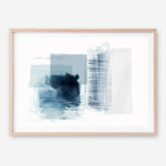 Shop Sheets of Blue II Art Print a painted abstract themed wall art print from The Print Emporium wall artwork collection - Buy Australian made fine art painting style poster and framed prints for the home and your interior decor room, TPE-PC-PI501-AP