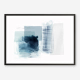 Shop Sheets of Blue II Art Print a painted abstract themed wall art print from The Print Emporium wall artwork collection - Buy Australian made fine art painting style poster and framed prints for the home and your interior decor room, TPE-PC-PI501-AP