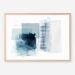 Shop Sheets of Blue II Art Print a painted abstract themed wall art print from The Print Emporium wall artwork collection - Buy Australian made fine art painting style poster and framed prints for the home and your interior decor room, TPE-PC-PI501-AP