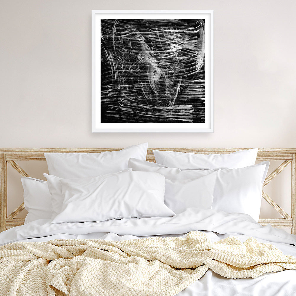 Shop Shimmer (Square) Art Print a painted abstract themed wall art print from The Print Emporium wall artwork collection - Buy Australian made fine art painting style poster and framed prints for the home and your interior decor room, TPE-DH-174-AP