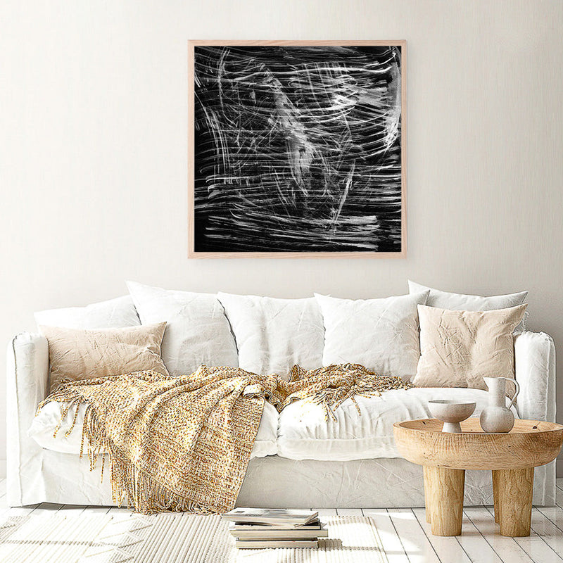 Shop Shimmer (Square) Art Print a painted abstract themed wall art print from The Print Emporium wall artwork collection - Buy Australian made fine art painting style poster and framed prints for the home and your interior decor room, TPE-DH-174-AP