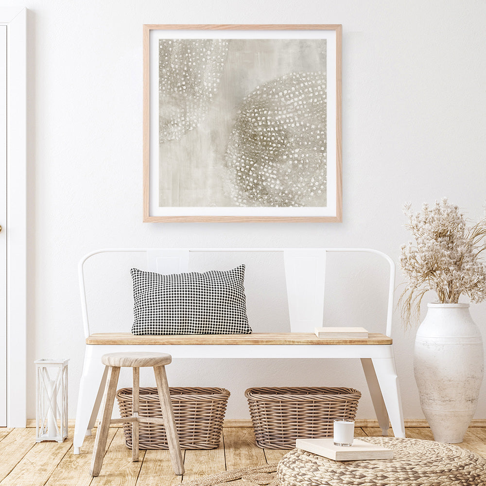 Shop Shimmering Dreams I (Square) Art Print a painted abstract themed wall art print from The Print Emporium wall artwork collection - Buy Australian made fine art painting style poster and framed prints for the home and your interior decor room, TPE-PC-EZ922-AP